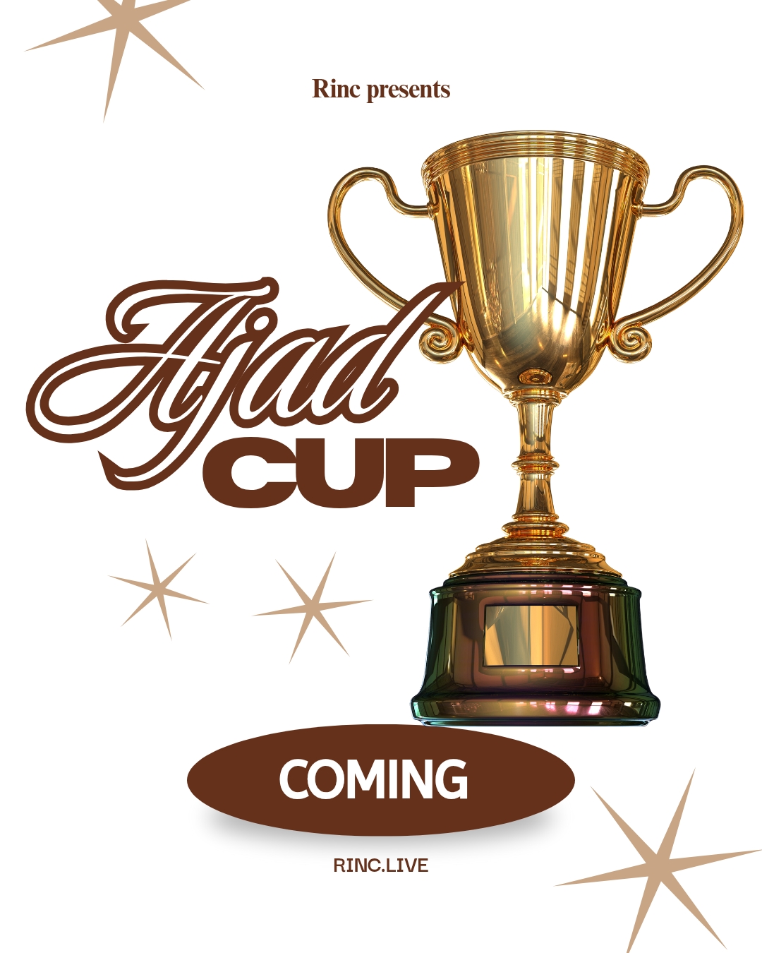 🏆 Rinc Presents: The Ajad Cup is Coming – Secure Your Exclusive Sponsorship Today!